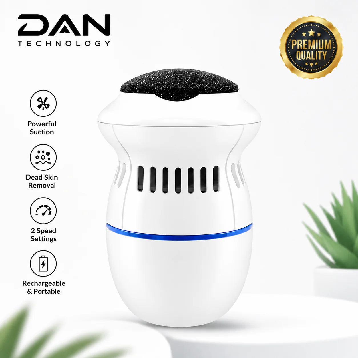 DAN TECHNOLOGY Rechargeable Electric Foot Callus Remover