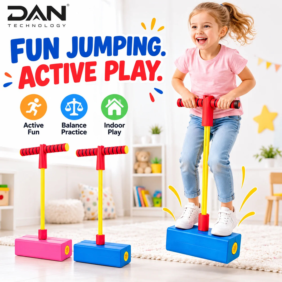 DAN TECHNOLOGY Kids Balance & Jumping Toy