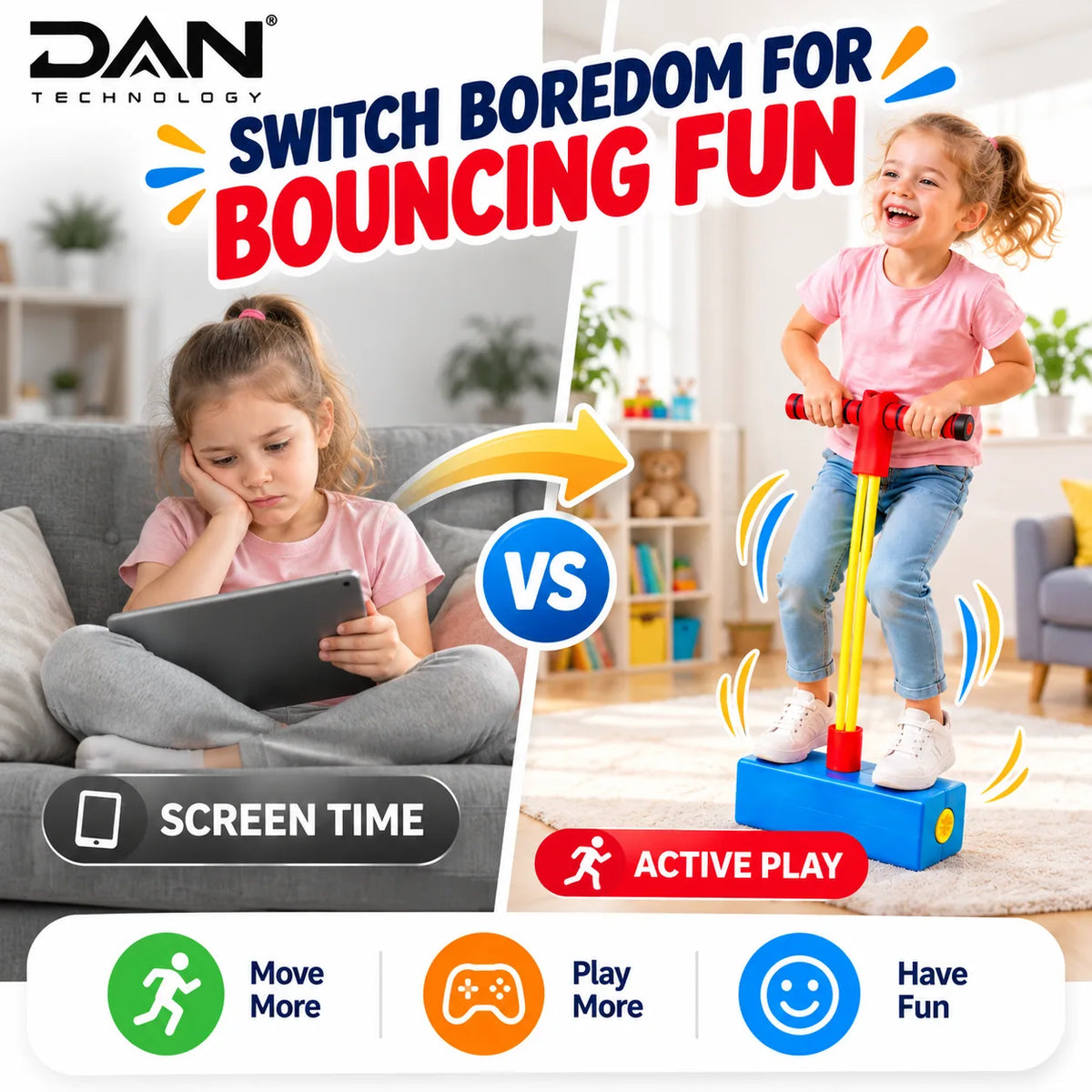 DAN TECHNOLOGY Kids Balance & Jumping Toy
