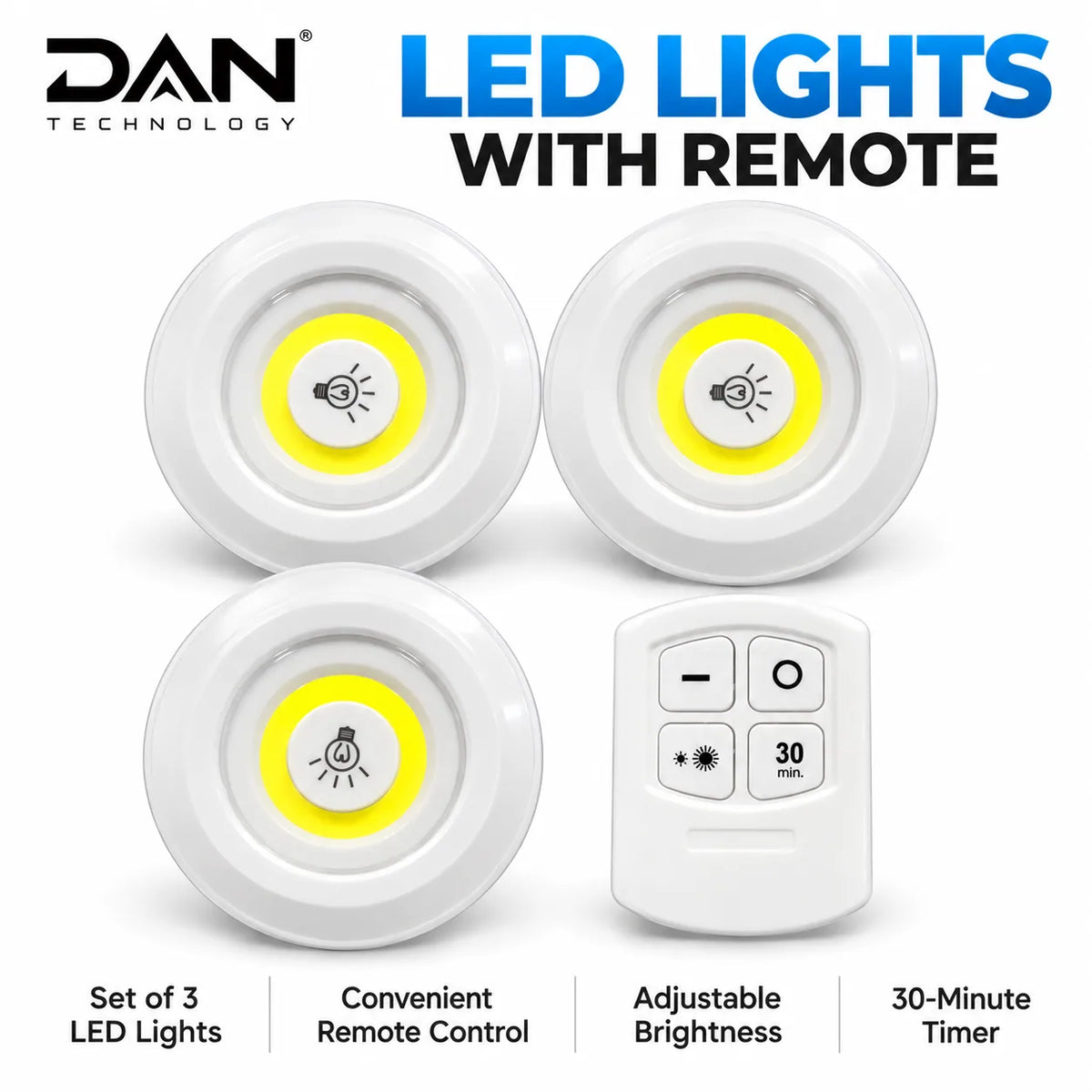 DAN TECHNOLOGY Wireless Cabinet & Closet Light